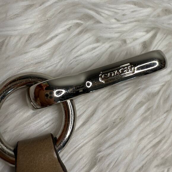 Coach Brown Silver Shoulder Replacement Strap - Picture 4 of 6